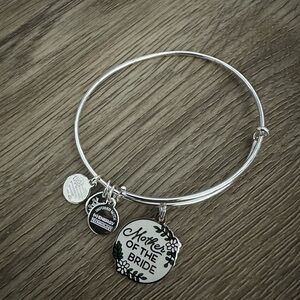 Alex and Ani silver Mother of the Bride bangle